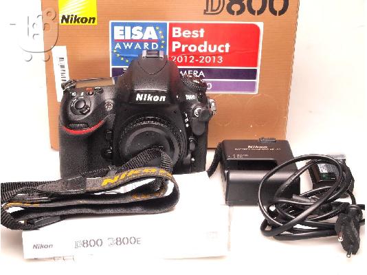 PoulaTo: Nikon D800 36.3 MP Digital SLR Camera with lense.